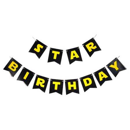Paper garland on the Star Boy tape-1