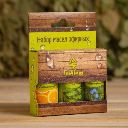 A set of essential oils "Orange. Mint. Juniper", 3 pcs of 17 ml-6