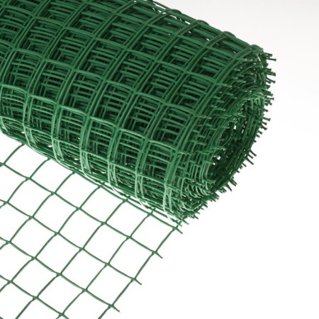 Garden grid, 1 × 20 m, cell square 50 × 50 mm, plastic, green, Greengo-5
