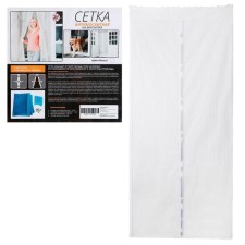Antimoscate grid for doors, 100 × 210 cm, on magnets, white color