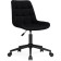 Computer chair Chester Metal/velor, white/black 49x60x84 cm