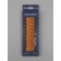 Tag with the "Hand Made" button, 8 × 1.5 cm, set 10 pcs, brown