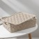 Basket for storage with a lid "Chamomile", 7.5 l, 35 × 24.5 × 10.5 cm, color latte