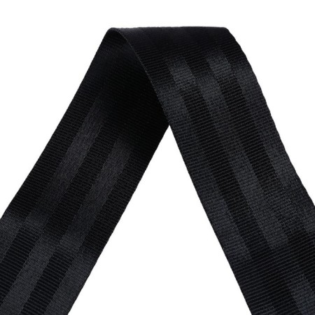 Nylon tape, belt 4.8 cm × 5 m, black-1