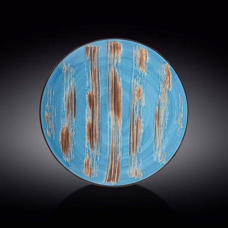 Round -round Wilmax England Scratch, D = 28 cm, blue color