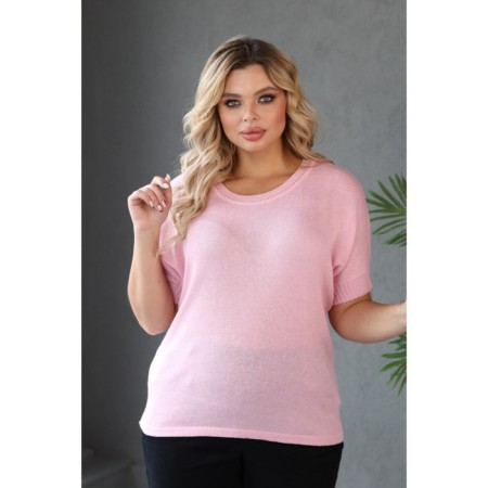 Female jumper, size 54, pink color-3