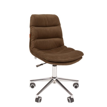 Chair "Chairman Home" 115, fabric, brown-1