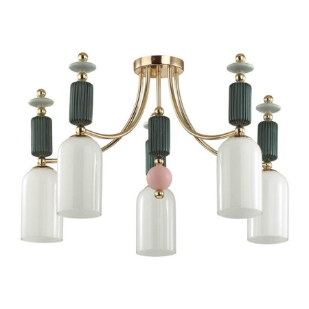 Candy chandelier, 5x40W E14, Color Gold, IP20