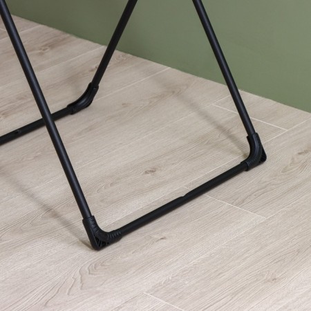 Sushilka for linen is floor folding, working length 18 m, height from the floor 95 cm, width 54 cm, black color is black-5