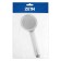 Shower watering can Zein Z3527, D = 80 mm, microscopic points, completely chrome