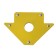 Magnetic square for welding tundra, 45.90.135 °, 23 kg gear force