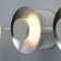 Galatea lamp, 4x6W Led 3000k silver 15x75x11 cm