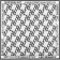 Matte flowers film, 57x57cm, white