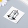Tattoo on the body color "Ferge - My move" 6x6 cm