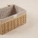 Basket for storing manual weaving with a lid, paper 40x30x21 cm