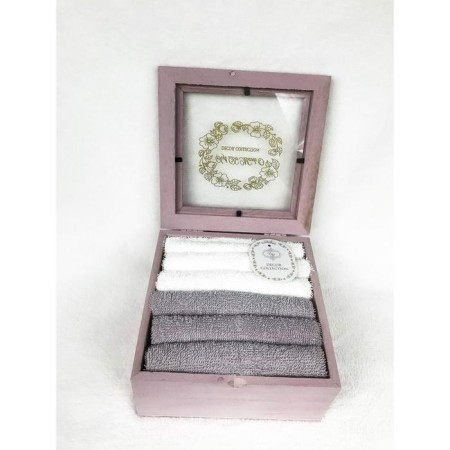 Set of napkins "Tina", size 30x30 cm - 6 pcs, color violet