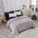 Florence bedspread, size 220x240 cm, gray color