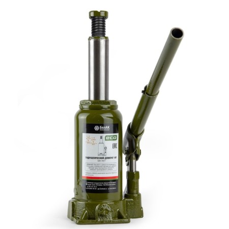 Hydraulic jack "ECO" ECO BAC. 70017, lifting/picking 390/195 mm, 10 tons-7