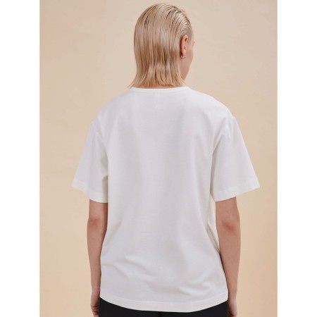 Female T -shirt, size XS, white color-1