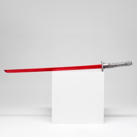 Souvenir weapon "Katana Sam" 102 cm, with a red blade, polystyrene foam-1