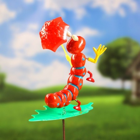 Plug "caterpillar with an umbrella", 13x16cm, length 60cm-5