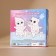 Gift set "Magic Girl", bath foam and body washcloth, strawberries