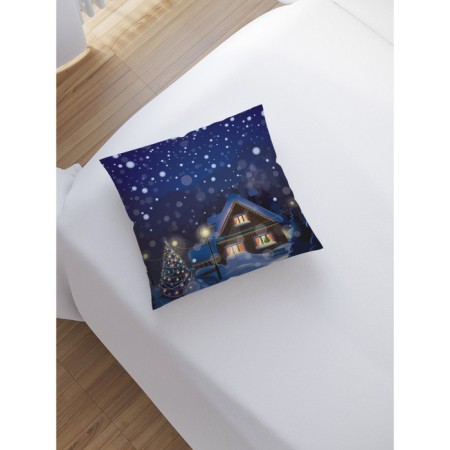 Pillowess decorative "New Year's fairy tale", on a zipper, size 45x45 cm