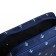 Road bag on lightning, 3 external pockets, a long belt, blue color