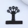 Massage for the development of hands and fingers, with a cuff, 8 × 14 × 2.8 cm, black color