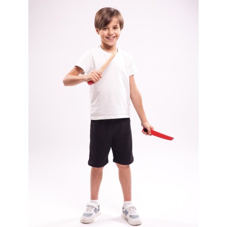 Wooden children's sword "Tanto", red color, beech-10