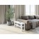 Tumba for TV LAKK, 900x260x440, white