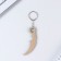Key keychain "Cerambit", Green, 3 x 8 cm