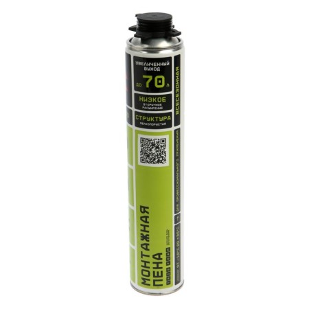 Installation foam TRIS PRO-70, pistol, professional, 1000 ml