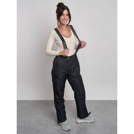 Semi -combinezone ski insulated female winter, size 48, black color-13