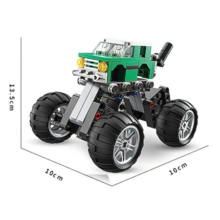 The designer inertial "SUV", 2 assembly options, 137 parts-1