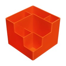 Organizer stand for the office 6 departments Orange color