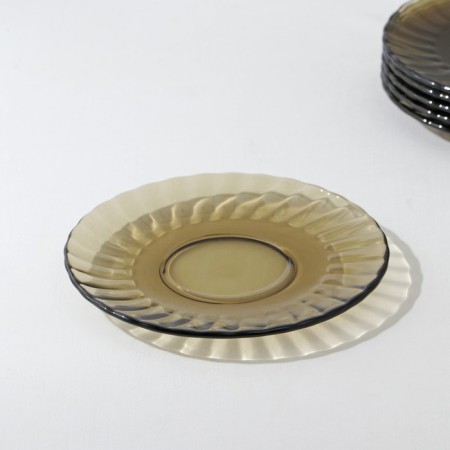 Elica table set, 44 items, glass, haze-6