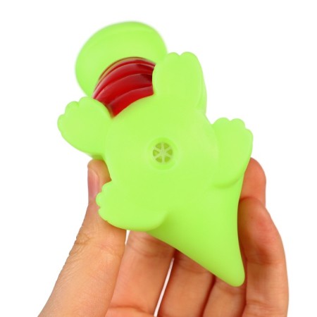 A set of rubber toys for the bath "Dinosaurs", 6 pcs, crush me-8