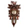 Wall watches with a cuckoo "Feast of Autumn", a smooth move, 22.5 × 11.5 × 5.5 cm
