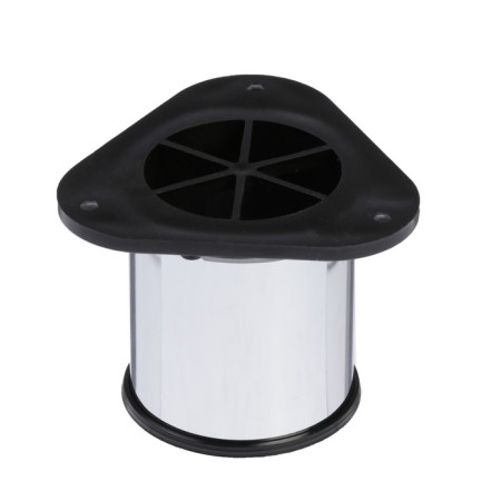 Support is stationary, metal, n = 60 mm
