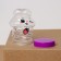 The basis for creativity and decor is a jar with a lid "Bunny", size - 6 × 4 × 4 cm, Mix color