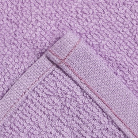 Set of terry decorative napkins Ethel "View 1" 30x30sm-3pcs, lilac color, 100% cotton-3