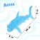 Set of marine animals "Marine inhabitants", 6 figures