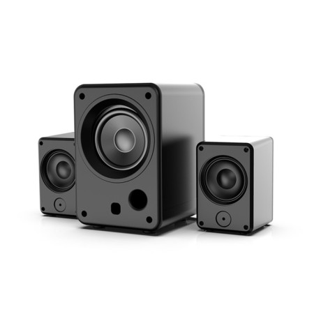 Computer speakers Xtrike Me SK-612, 2x3 W + 5 W, USB, backlight, black-2