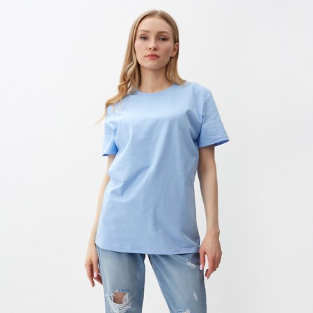 T -shirt female, blue color, size 46