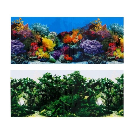 Background for the aquarium bilateral, 50 x 115 cm
