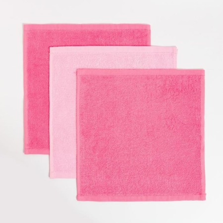 Set of terry towels "Beauty" 30x30 cm - 3 pcs, 340 g/m2, 100% cotton-1