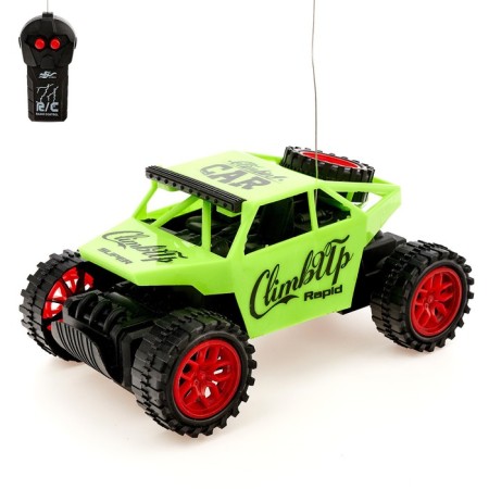 Radio -controlled jeep "Baggi", works from batteries, color mix