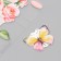 Interior plastic sticker "Pink roses" 40x31 cm