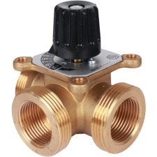 Клапан смесительный STOUT SVM-0013-012501, 1" -1 1/2”, трехходовой, KVs 8
